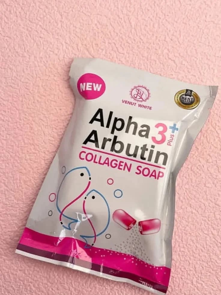VENUS WHITE ALPHA ARBUTIN COLLAGEN SOAP